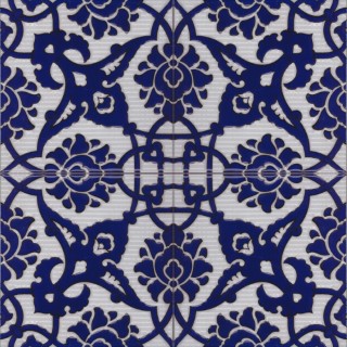 20x20 cm Çini Karo P-83 Kobalt 